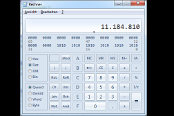 Bitverschiebung in Java