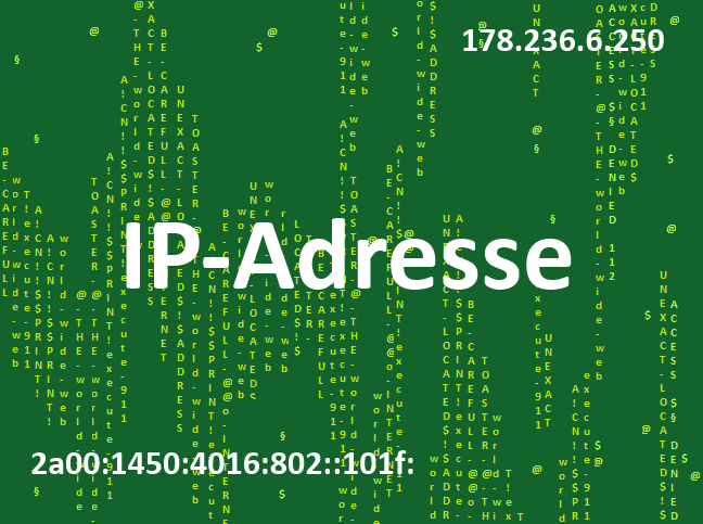 IP-Adresse ermitteln