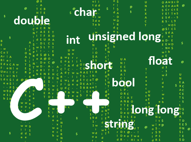 Datentypen in C++