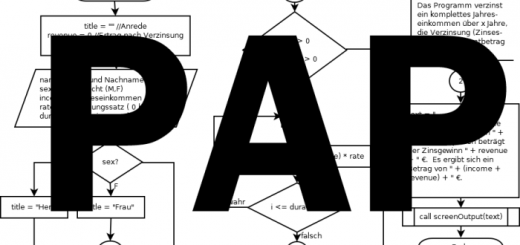 Programmablaufplan PAP